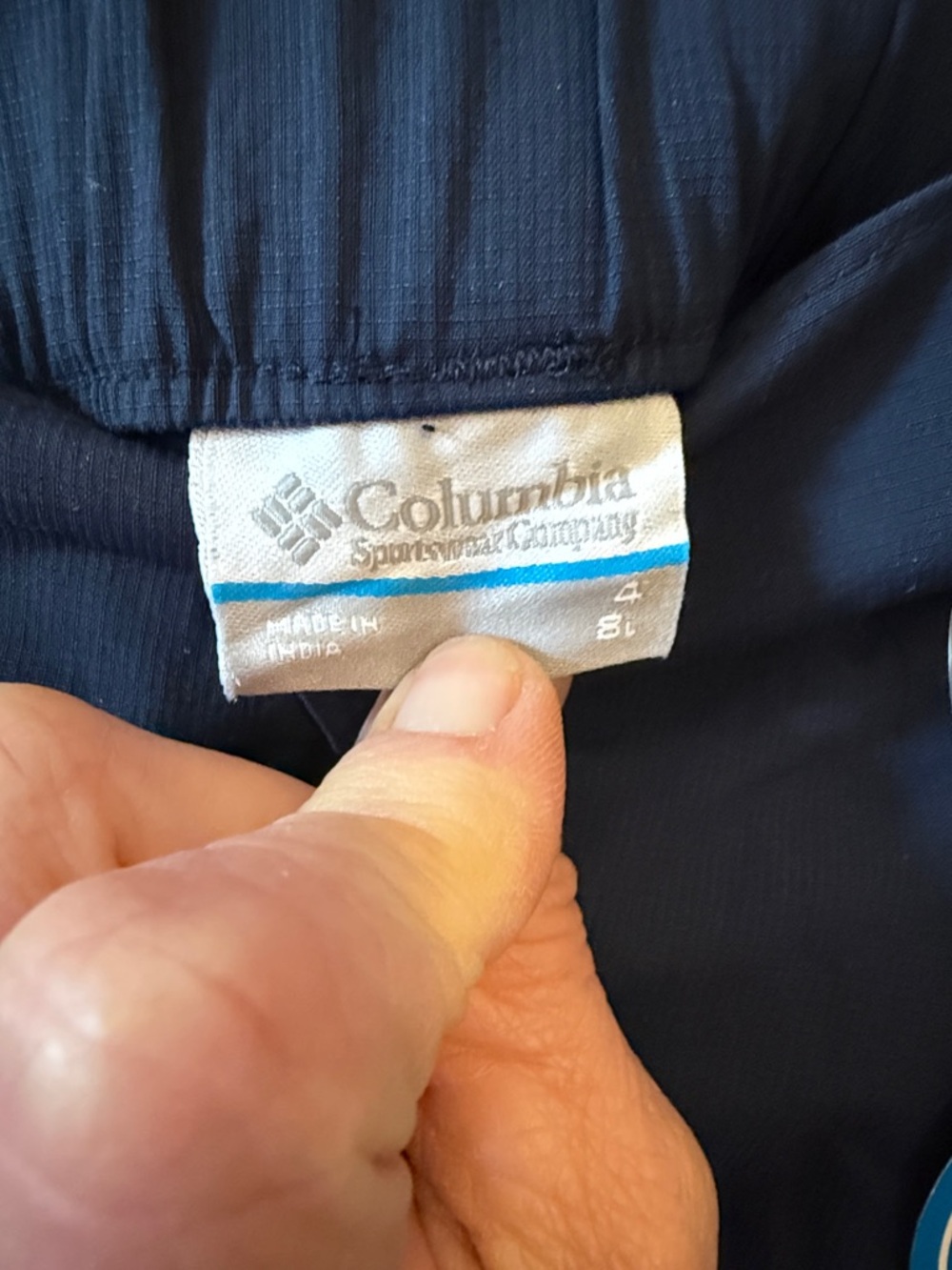 Columbia Navy Blue Performance Outdoor Cargo Shorts - Picture 9 of 11